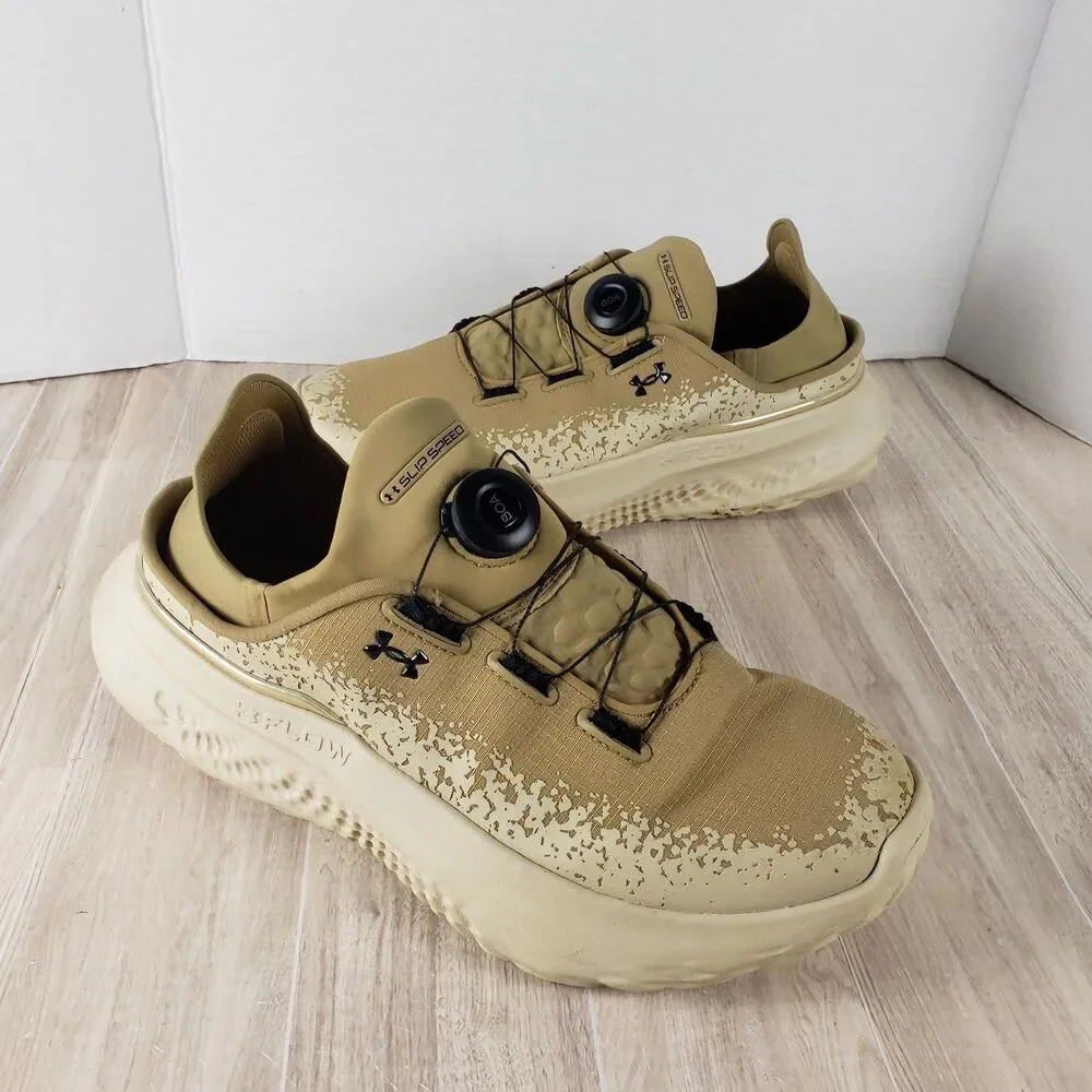 Under Armour SlipSpeed Mega Camel Sandstorm Training Shoe Size 10.5